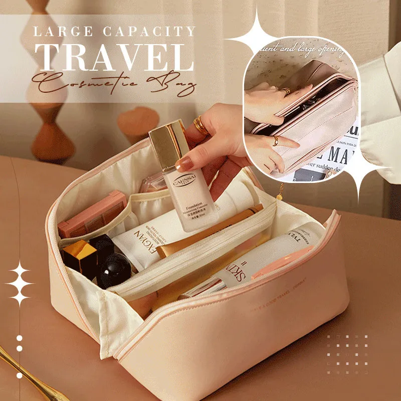 Melissa – Compact Waterproof Travel Toiletry Bag with Handle
