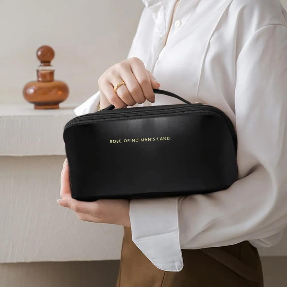Melissa – Compact Waterproof Travel Toiletry Bag with Handle