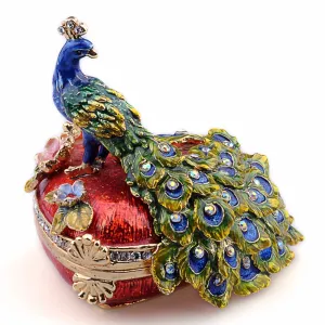 Metal Crafts Tabletop Peacock