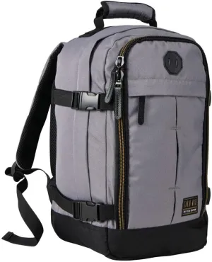 Metz Stowaway 20L Travel Bag 16x10x8inch (40x25x20cm) - Mini Backpack/Weekender Bag Ideal Underseat Carry on Luggage (Apache Grey)