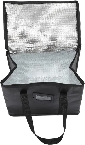 Mikinona 40l Insulated Bag for Restaurant Food Warmer Grocery Bag Collapsible Lunch Bag