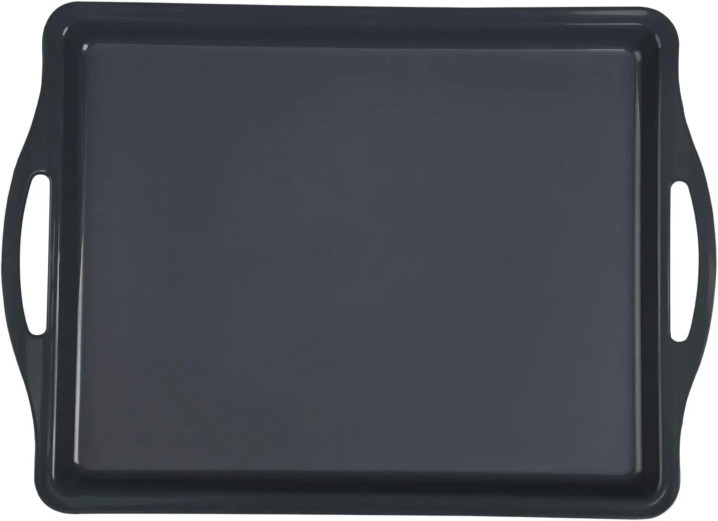 Mintra Home Durable Serving Tray (1pk, Dark Grey)