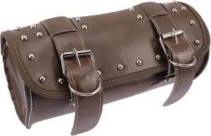 Motorcycle Fork Bag Leather Tool Organizer Pouch Stylish Modification Accessory