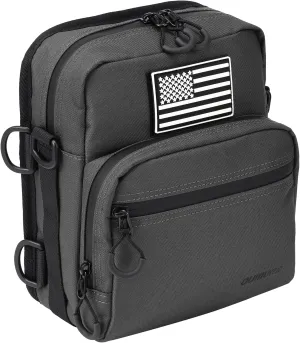 Motorcycle Handlebar Bags,600D Nylon Water-resistant Universal Bar bag American Flag Sissy Bar Bag Front Fork Storage Accessory Bag, For Softail Dyna Sportsters Dirt Bike Scooter E-bike Bicycle