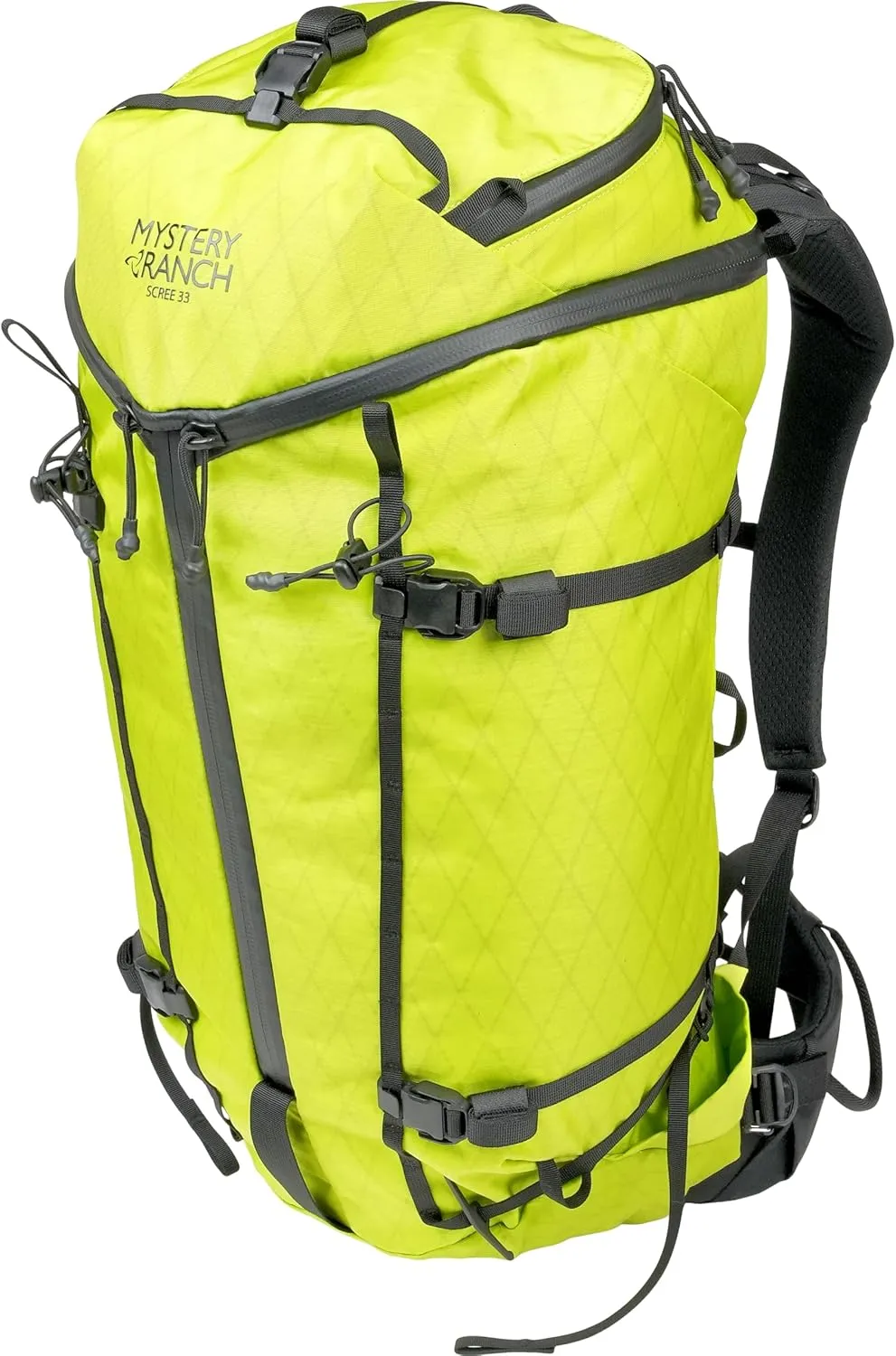 Mystery Ranch Scree 33 Backpack - Technical Hiking Daypack, Limeade, L
