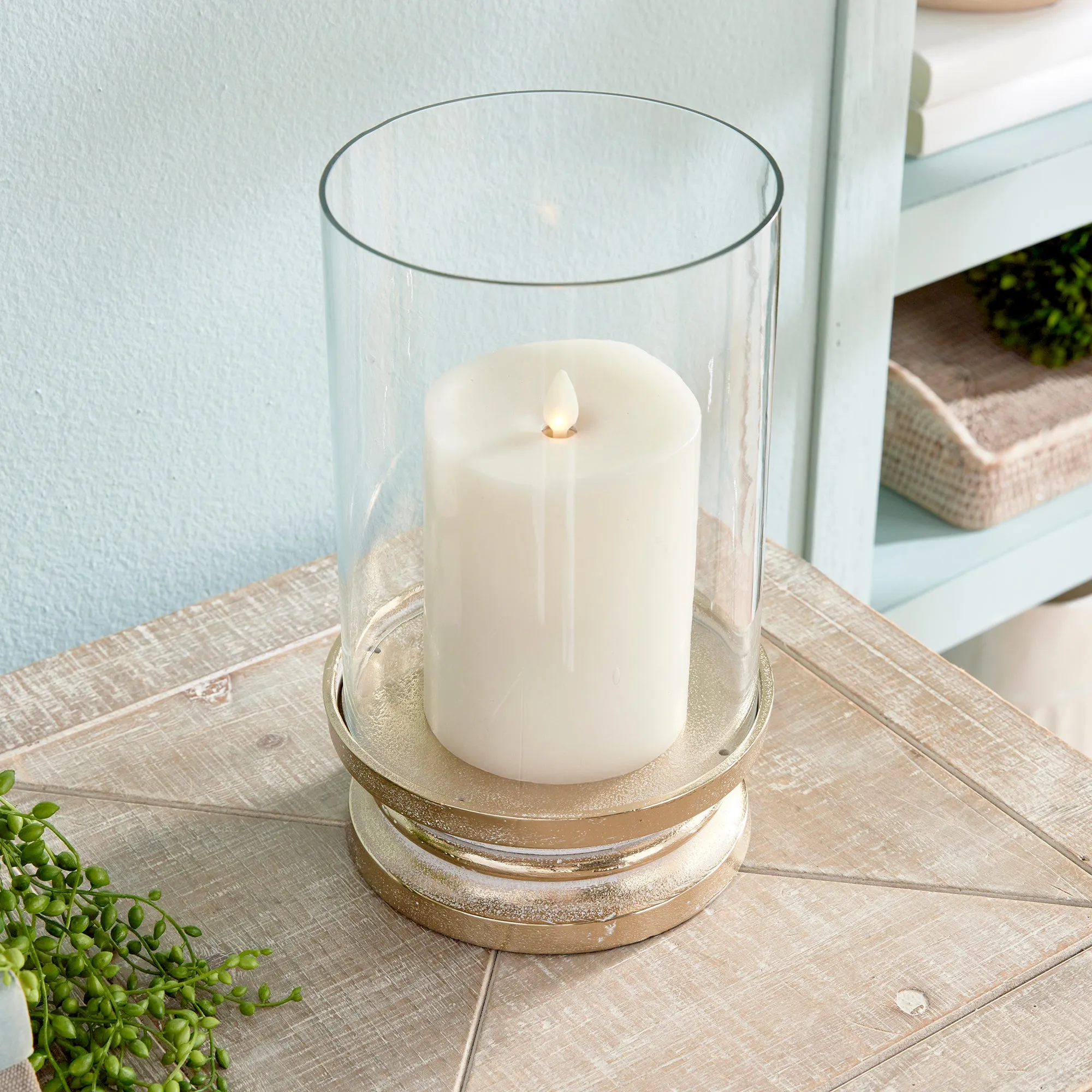 NAPA Home & Garden, FLORENCE FOOTED HURRICANE SMALL,N3RB18