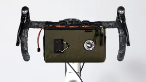 NEO PORTER COURSIER GT MAX 4.2L Bicycle Handlebar Bag, Waterproof Large Capacity Cycling Storage Bag(Moss)