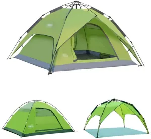 NIEH Tent Fully Automatic Hydraulic Outdoor Tent 2 People Rainproof Wild Camping Mountaineering Riding Family Double Tent Tents Camping Tents Small awnings Backpacking Tents Beach Tents