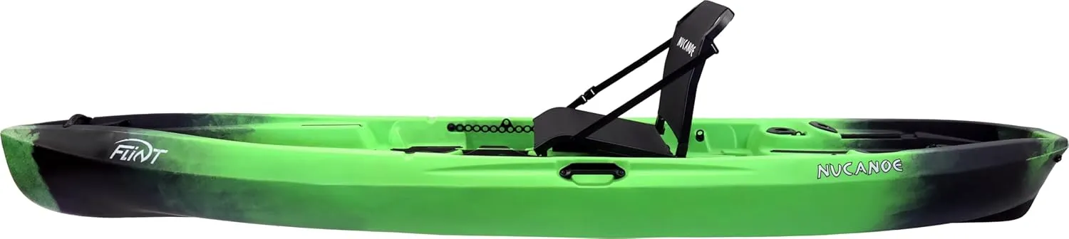 NuCanoe Flint Sit-on-Top Fishing/Hunting Kayak (Pivot Pedal Drive/EPS Trolling Motor Compatible)