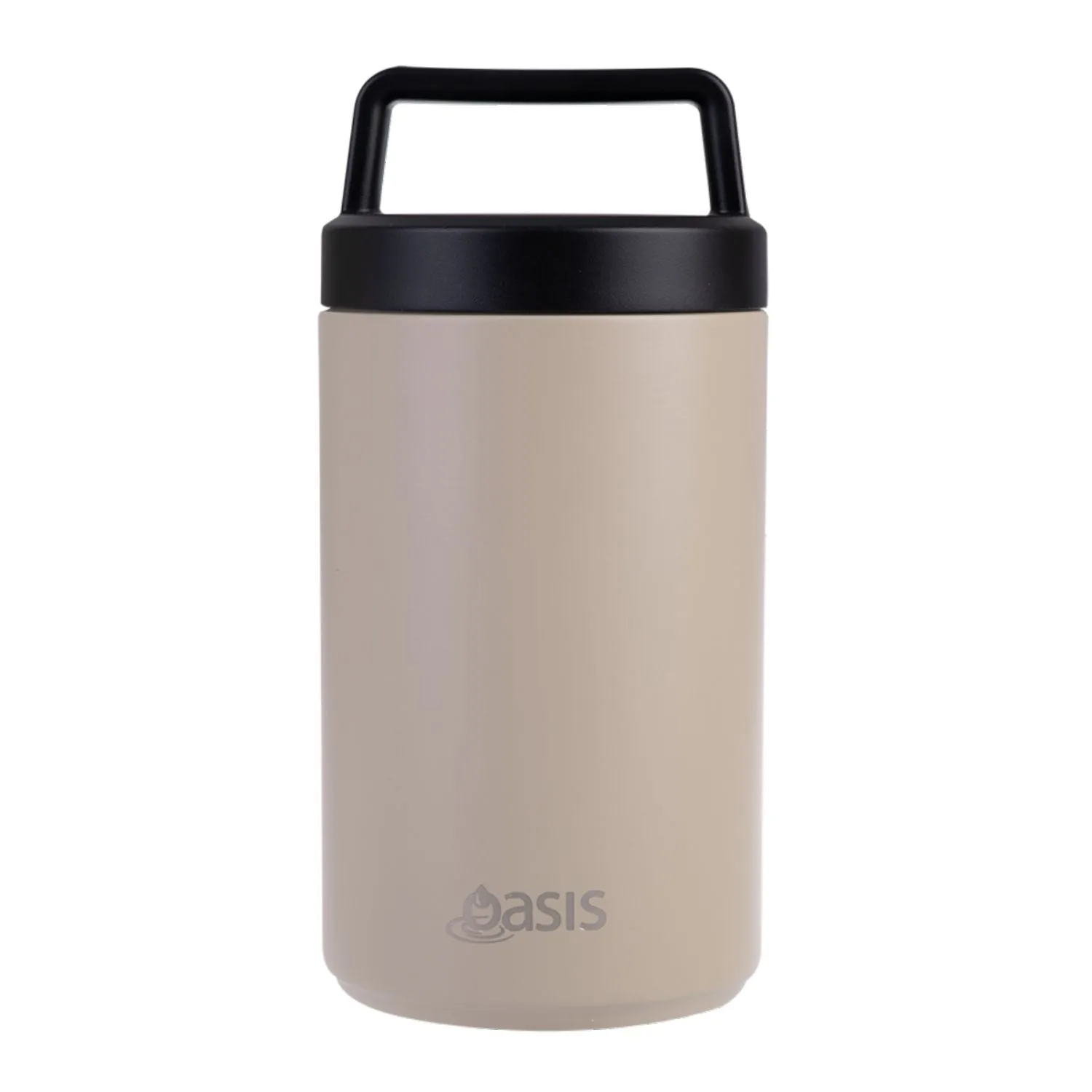 Oasis Stainless Steel Insulated Dual Compartment Food Flask with Handle 700ML