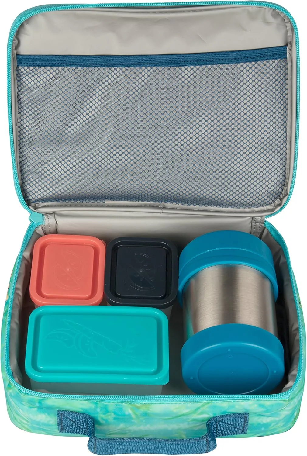 OCTONAUTS Insulated Lunch Sleeve - Reusable Heavy Duty Tote Bag w Mesh Pocket - Submarine