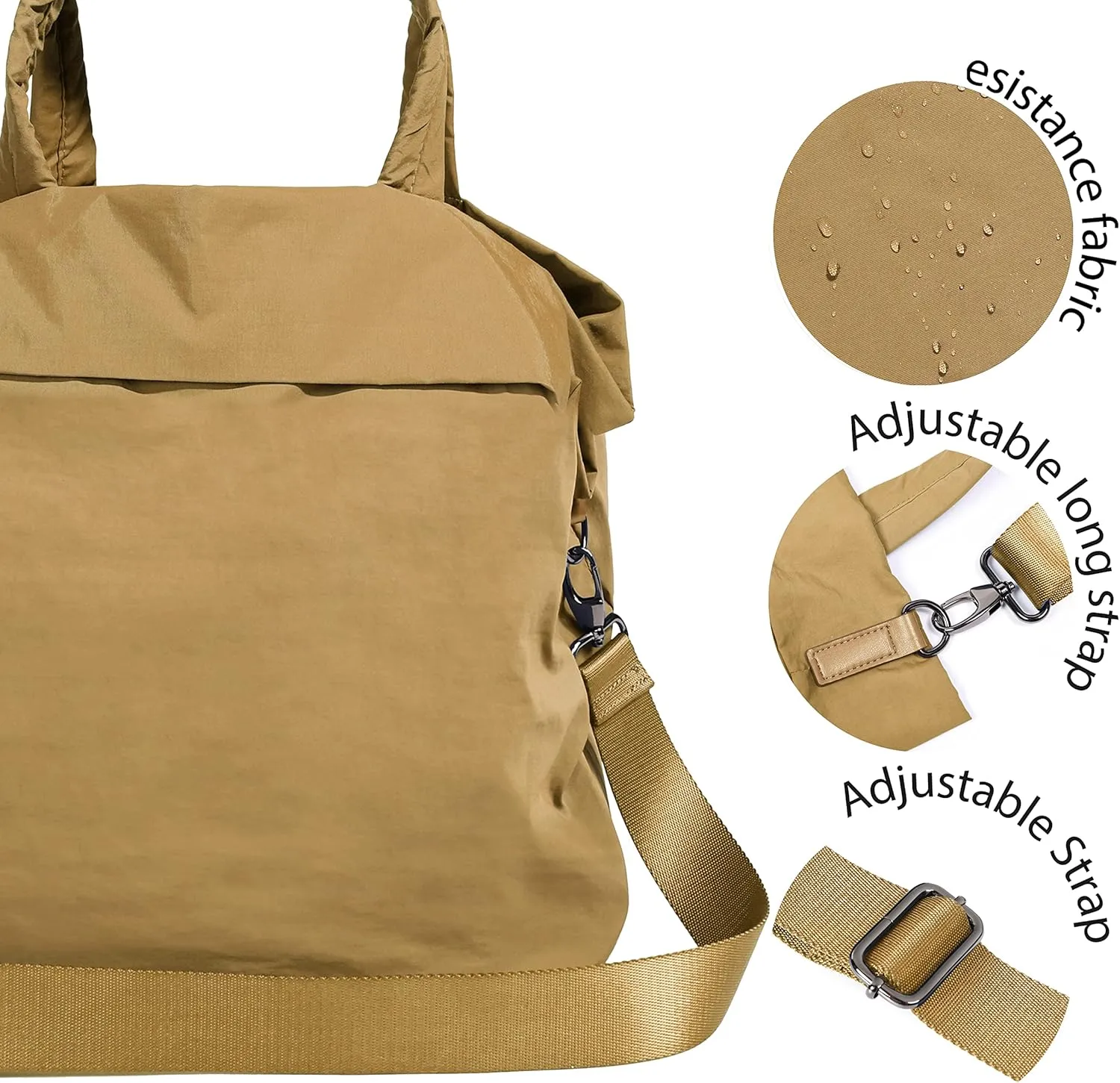 ODODOS 19L Multi Hobo Bags 2.0 with 2 Straps for Women, Totes Handbags, Crossbody Shoulder Bags