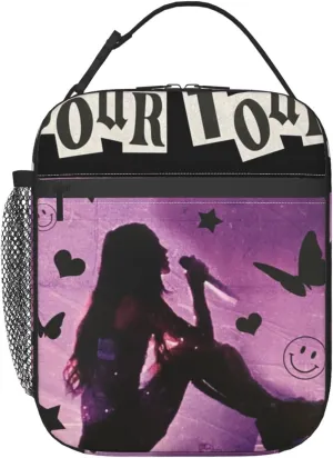 Olivia Songwriter Actress Rodrigo Waterproof Leakproof Tote Lunch Box Bag Office Work Lunch Bag Insulated for Men
