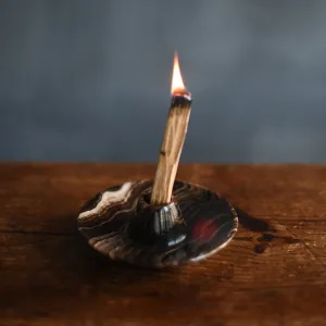 Onyx Palo Santo   Incense Holders | Chocolate