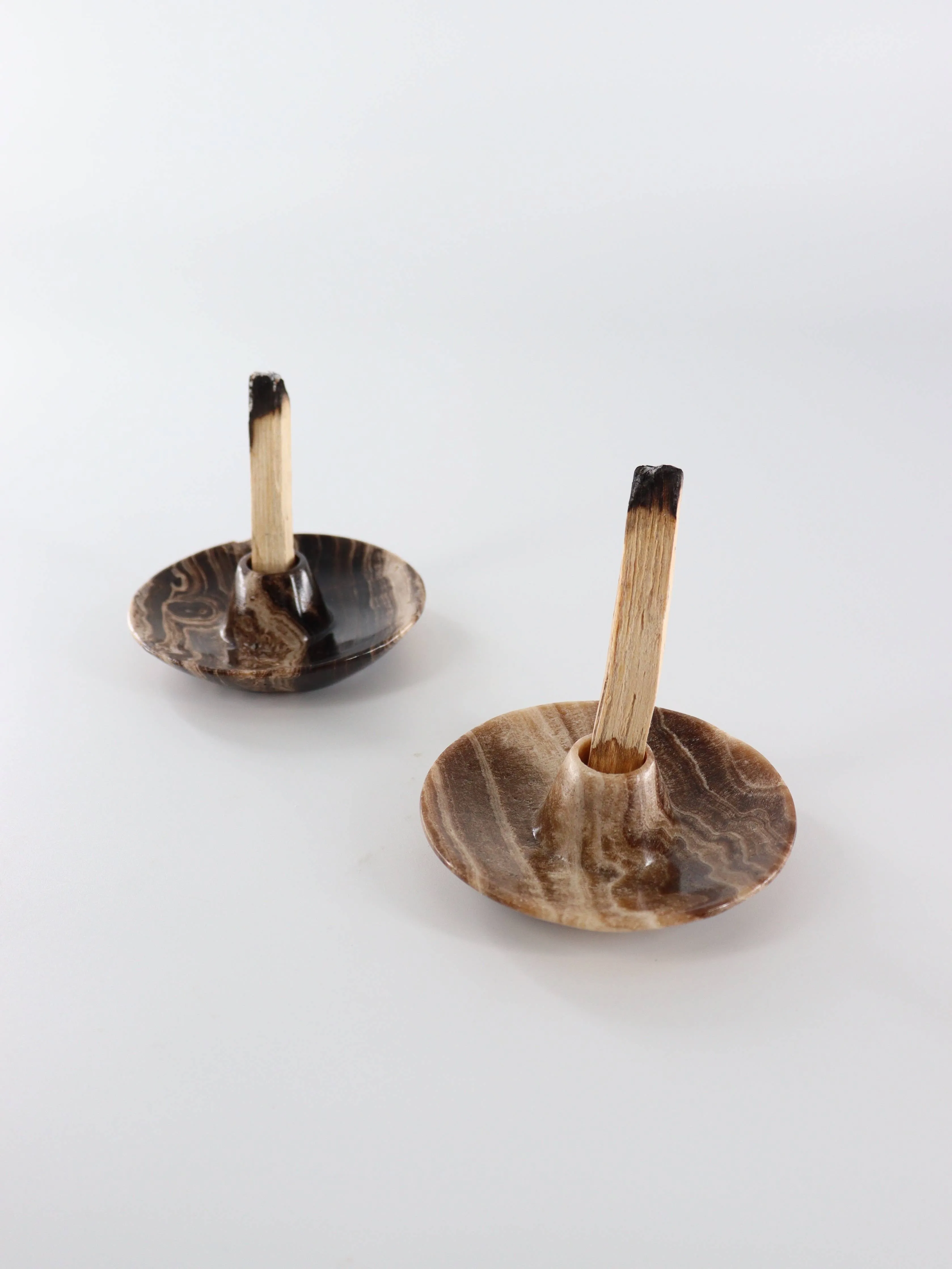 Onyx Palo Santo   Incense Holders | Chocolate