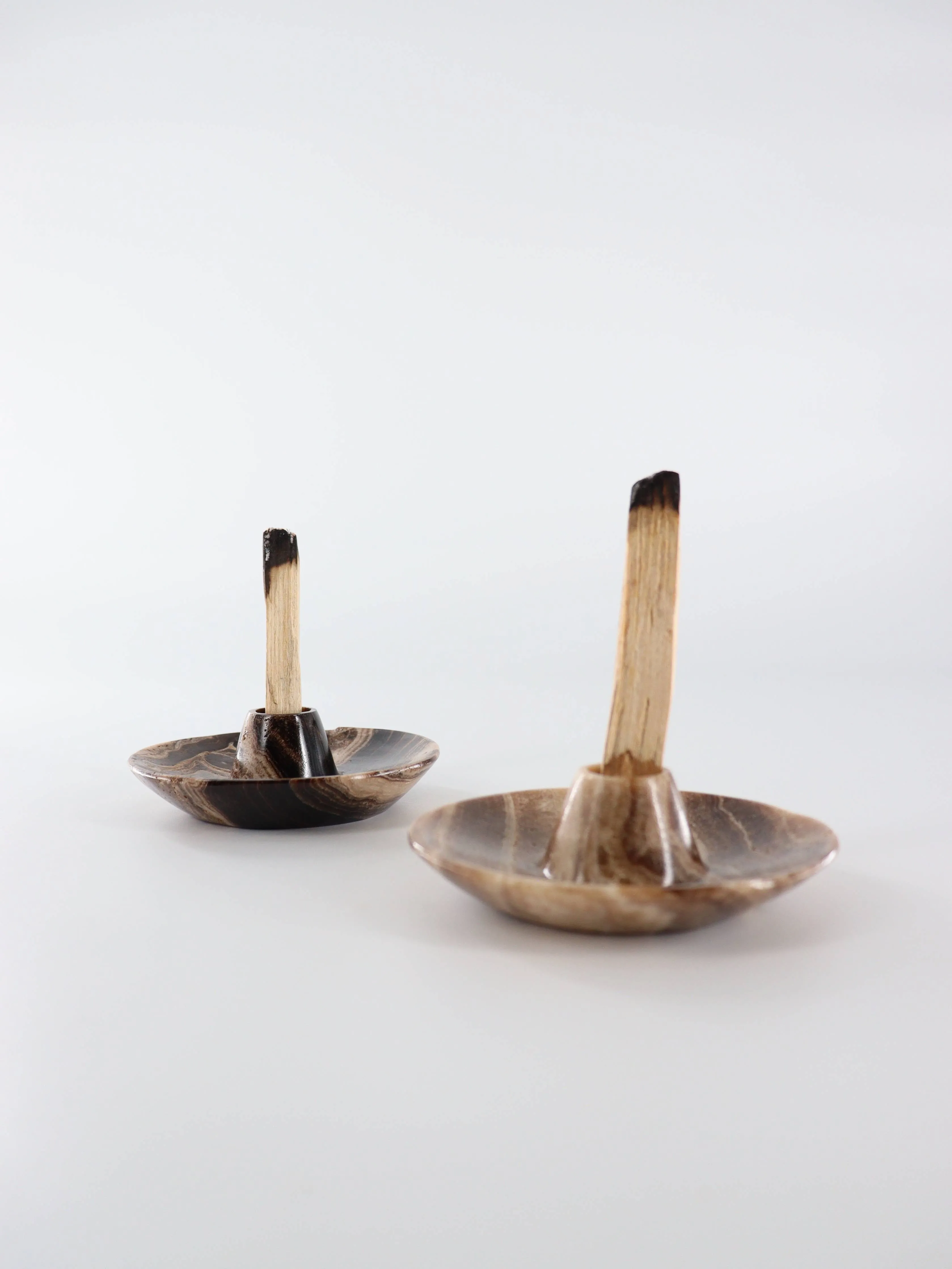 Onyx Palo Santo   Incense Holders | Chocolate