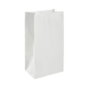 Paper Bag, 12 lb, White - 1,000 pcs