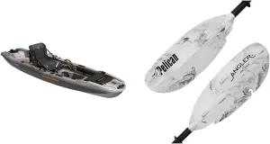 Pelican Catch Mode 110 Fishing Kayak - Premium Angler Kayak with Lawnchair seat - 10.5 Ft.