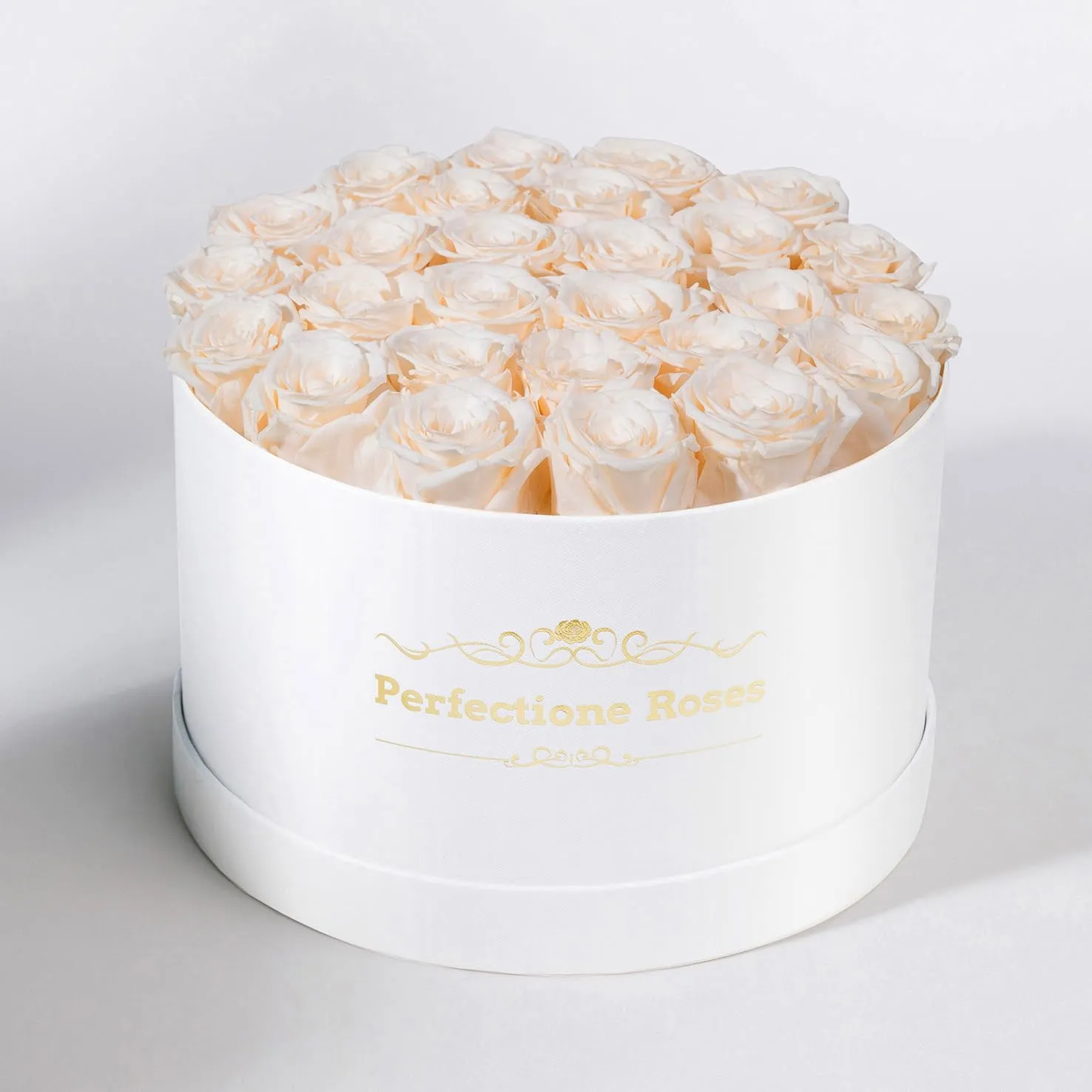 Perfectione Roses 27 Roses in a Box, Mothers Day Rose, Preserved Flowers for Her, Flowers for Delivery Birthday Gifts for Women (Buttermilk)