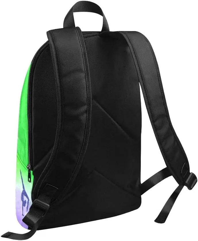 Personalized Gymnastics Leap Pastel Backpack with Name Custom Travel Bag for women Men