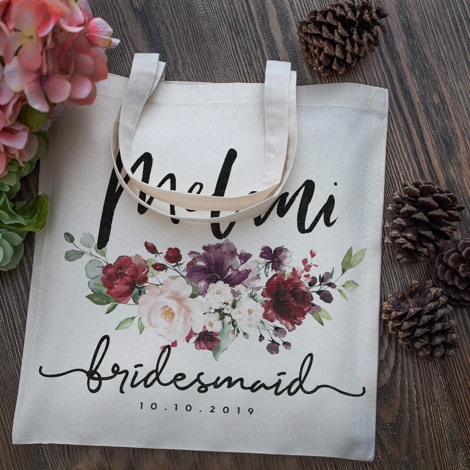 Personalized Tote Bag for Bachelorette Party C1D06