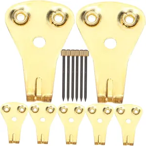 Picture Hangers for Drywall 1 Set of Wall Nails for Hanging Concrete Wall Picture Hangers Earthquake-Resistant