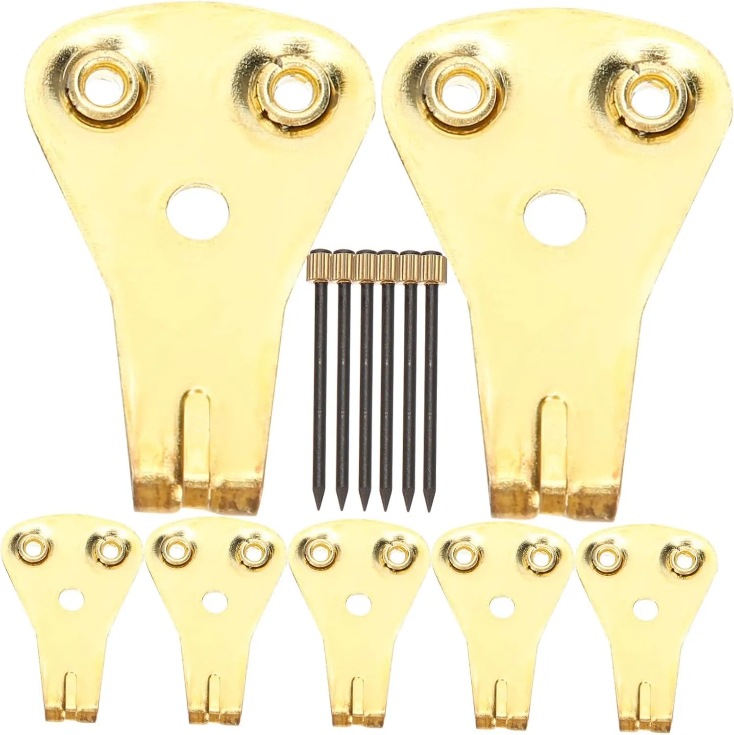 Picture Hangers for Drywall 1 Set of Wall Nails for Hanging Concrete Wall Picture Hangers Earthquake-Resistant