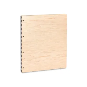 Pina Zangaro Maple 11"x14" Portrait Screwpost Portfolio Book (sheets sold separately)