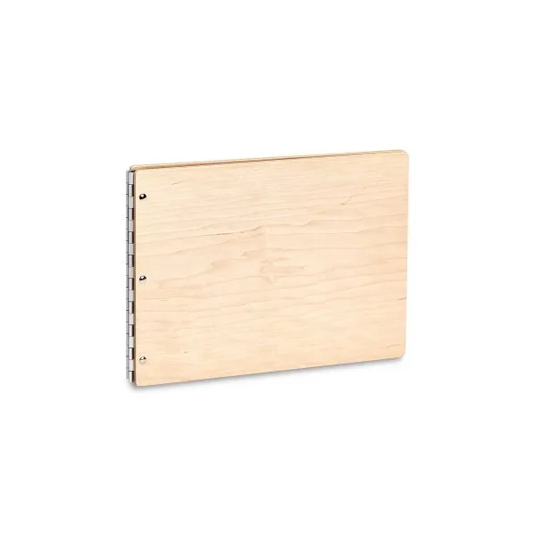 Pina Zangaro Maple 8.5"x11" Landscape Screwpost Portfolio Book (sheets sold separately)
