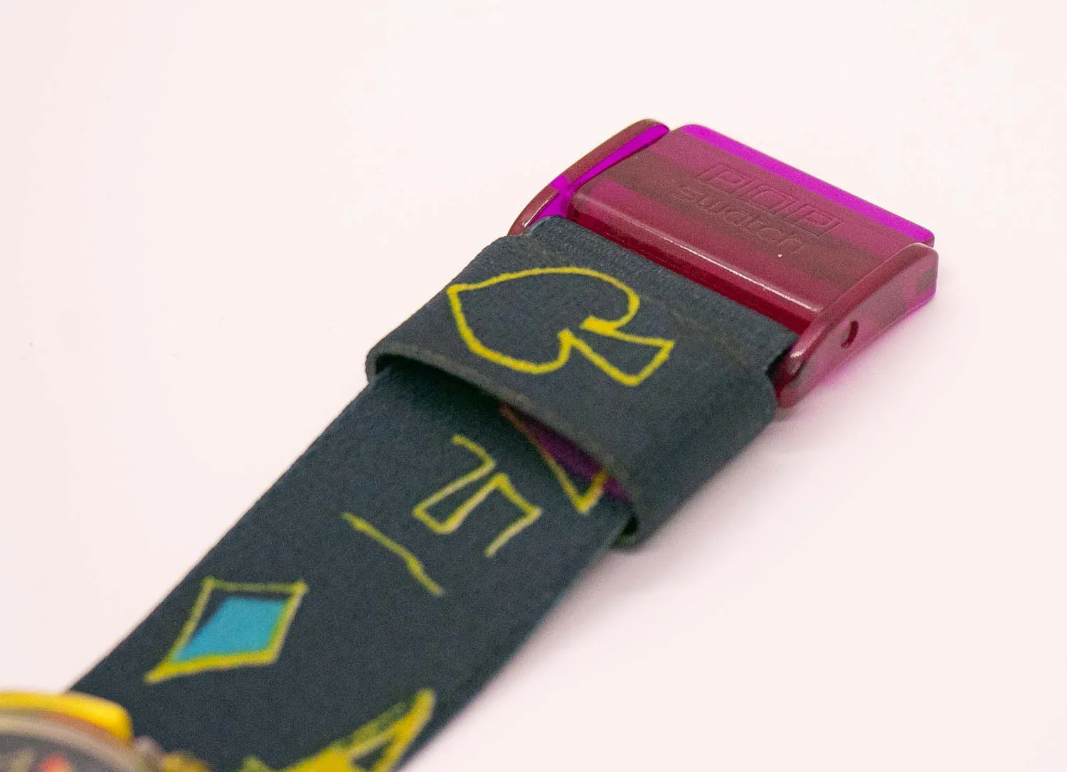 Pop Swatch ALICE PWK165 | 1992 Vintage Pop Swatch Alice in Wonderland