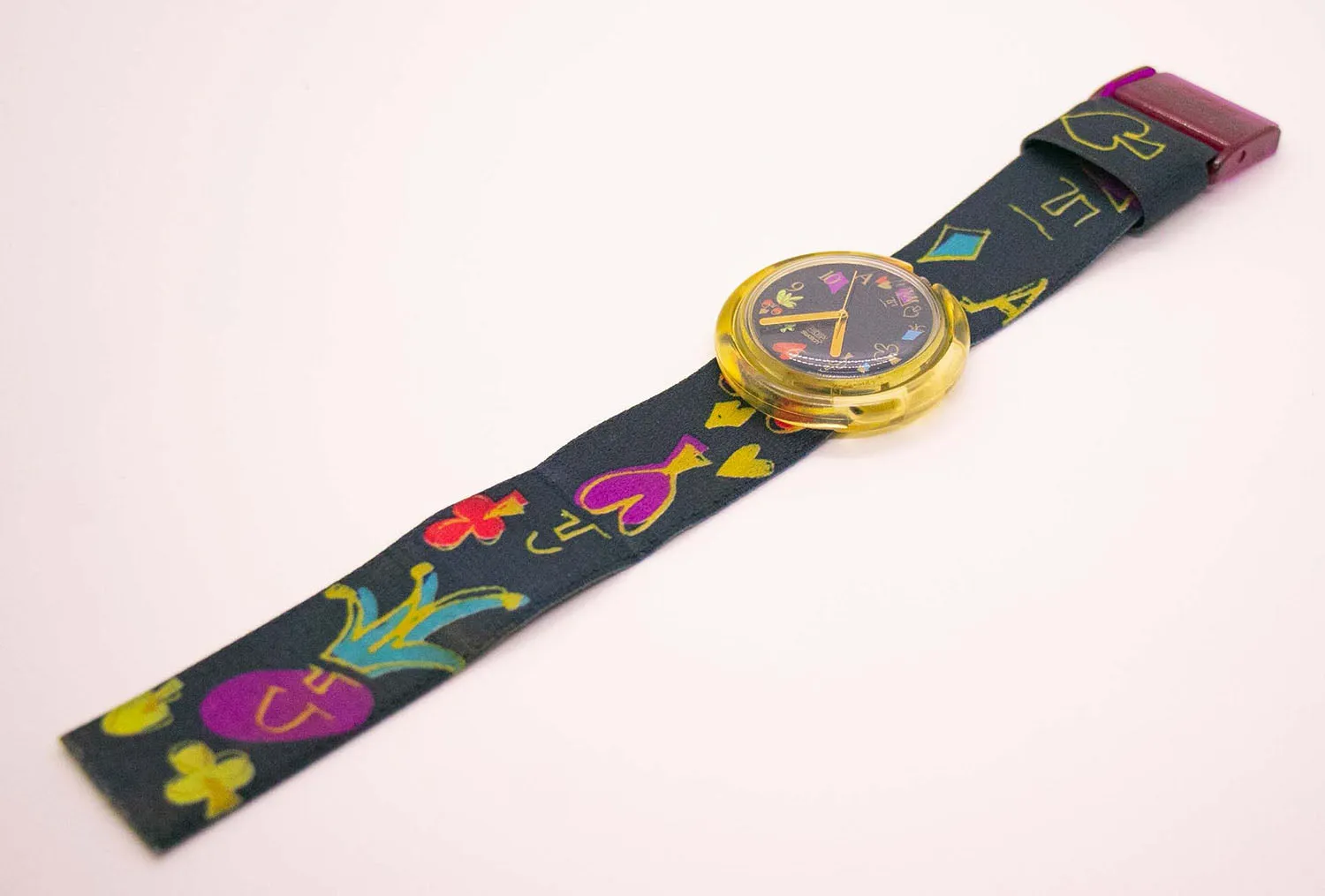 Pop Swatch ALICE PWK165 | 1992 Vintage Pop Swatch Alice in Wonderland
