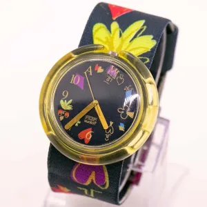 Pop Swatch ALICE PWK165 | 1992 Vintage Pop Swatch Alice in Wonderland