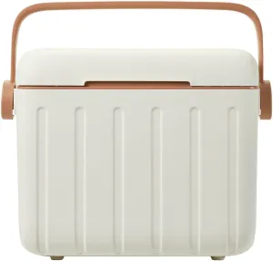 Portable 6L Insulated Cooler Box Ice Chest Hard Shell Ice Bucket for Outdoor Camping Picnic Beach