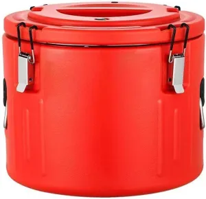 Portable Beverage Cooler,Hot and Cold Food Storage,Stainless Steel Insulated Food Container,Insulated Beverage Dispenser,for Camping Outdoor Party(Size:40L)