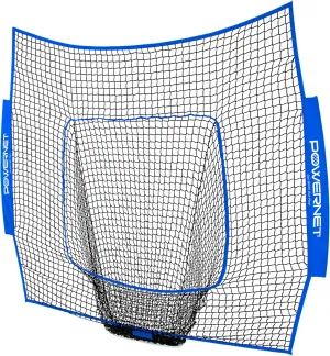 PowerNet 7x7 FT Baseball & Softball Net Replacement Parts, Replace 7x7 FT Frame, Net Only or Carry Bag, Metal Frame and Fiberglass Poles, Durable Nets & Bags Available in Team Colors