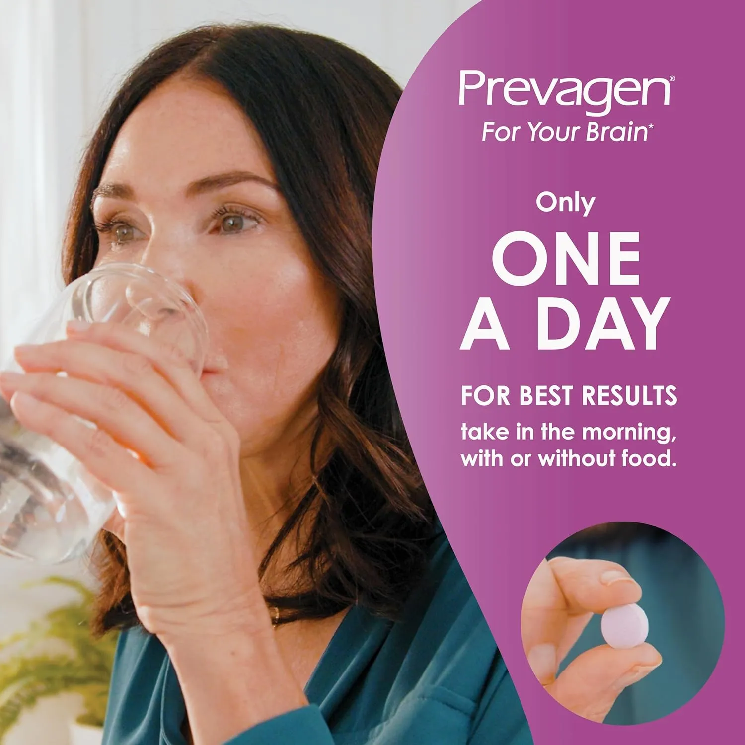 Prevagen Extra Strength 20mg, 30 Chewables|Mixed Berry-1 Pack|with Apoaequorin & Vitamin D with Attractive and Stackable Prevagen Storage Box