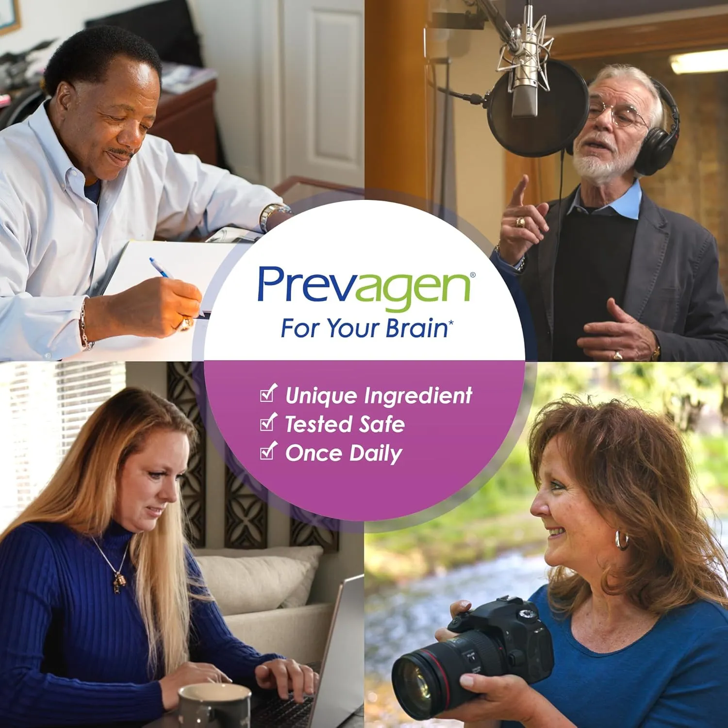 Prevagen Extra Strength 20mg, 30 Chewables|Mixed Berry-1 Pack|with Apoaequorin & Vitamin D with Attractive and Stackable Prevagen Storage Box