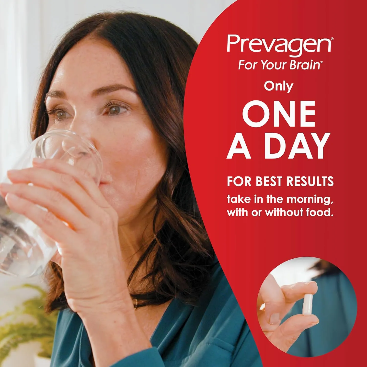 Prevagen Extra Strength - 90 Capsules (3-Pack of 30 Pills) | Prevagen Extra Strength is a Supplement formulated for Your Brain with 20mg of Apoaequorin Plus Vitamin D3