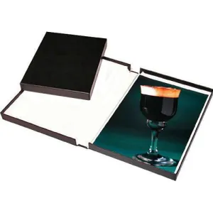 Print File Black Clamshell Archival Portfolio Box - 16.25 x 20.25 x 2"