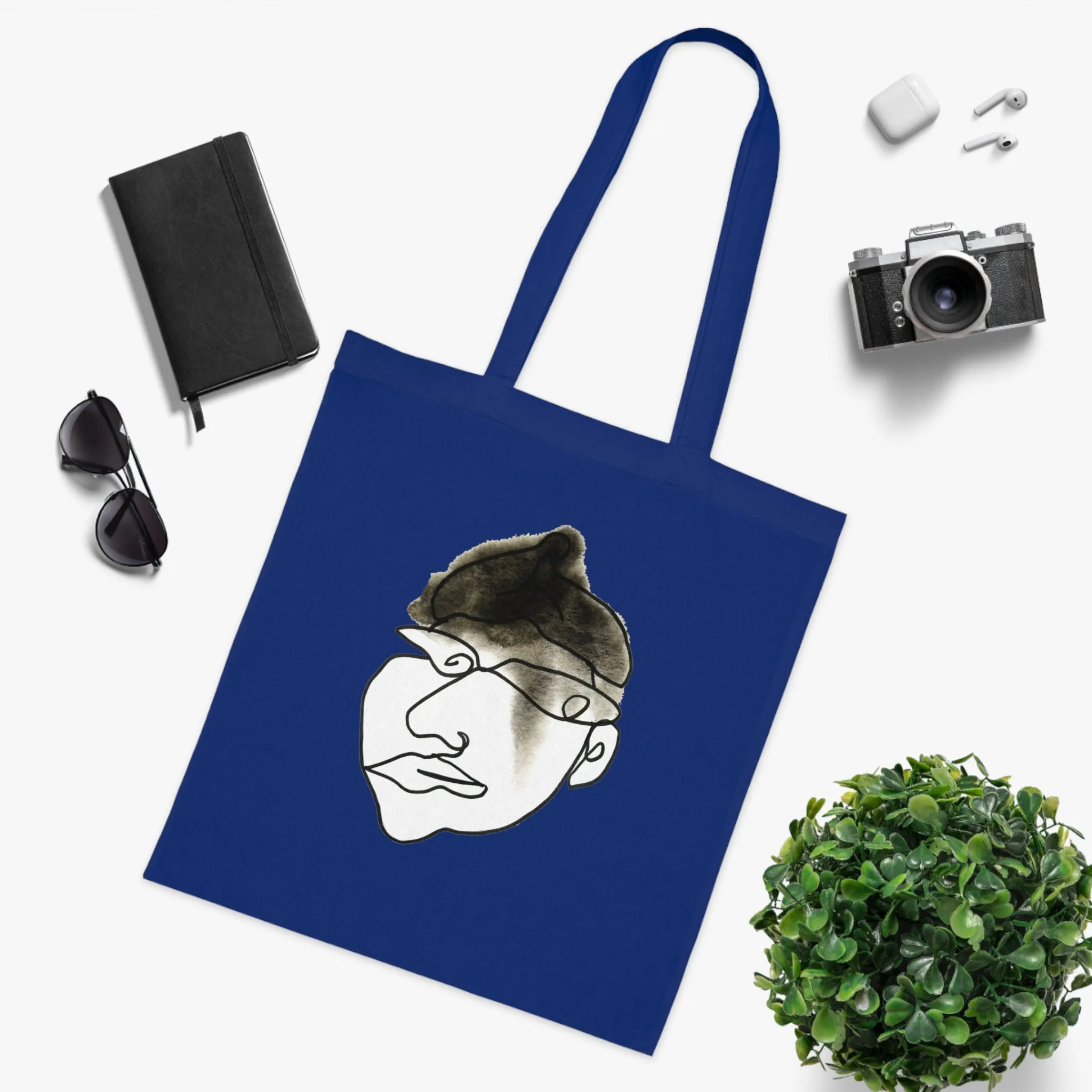 Probe - Versatile 100% Cotton Tote: Vibrant Colors, Light & Practical