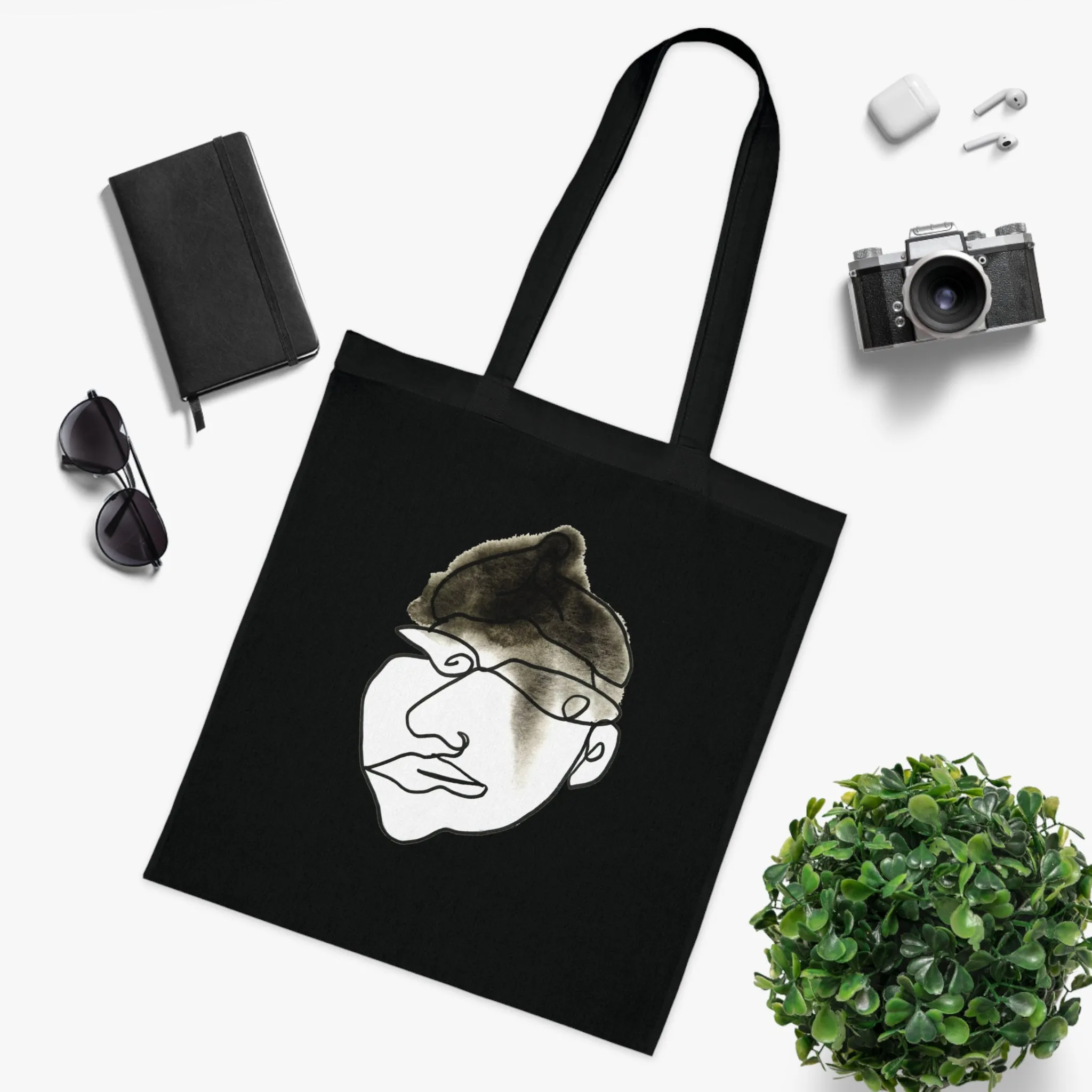 Probe - Versatile 100% Cotton Tote: Vibrant Colors, Light & Practical
