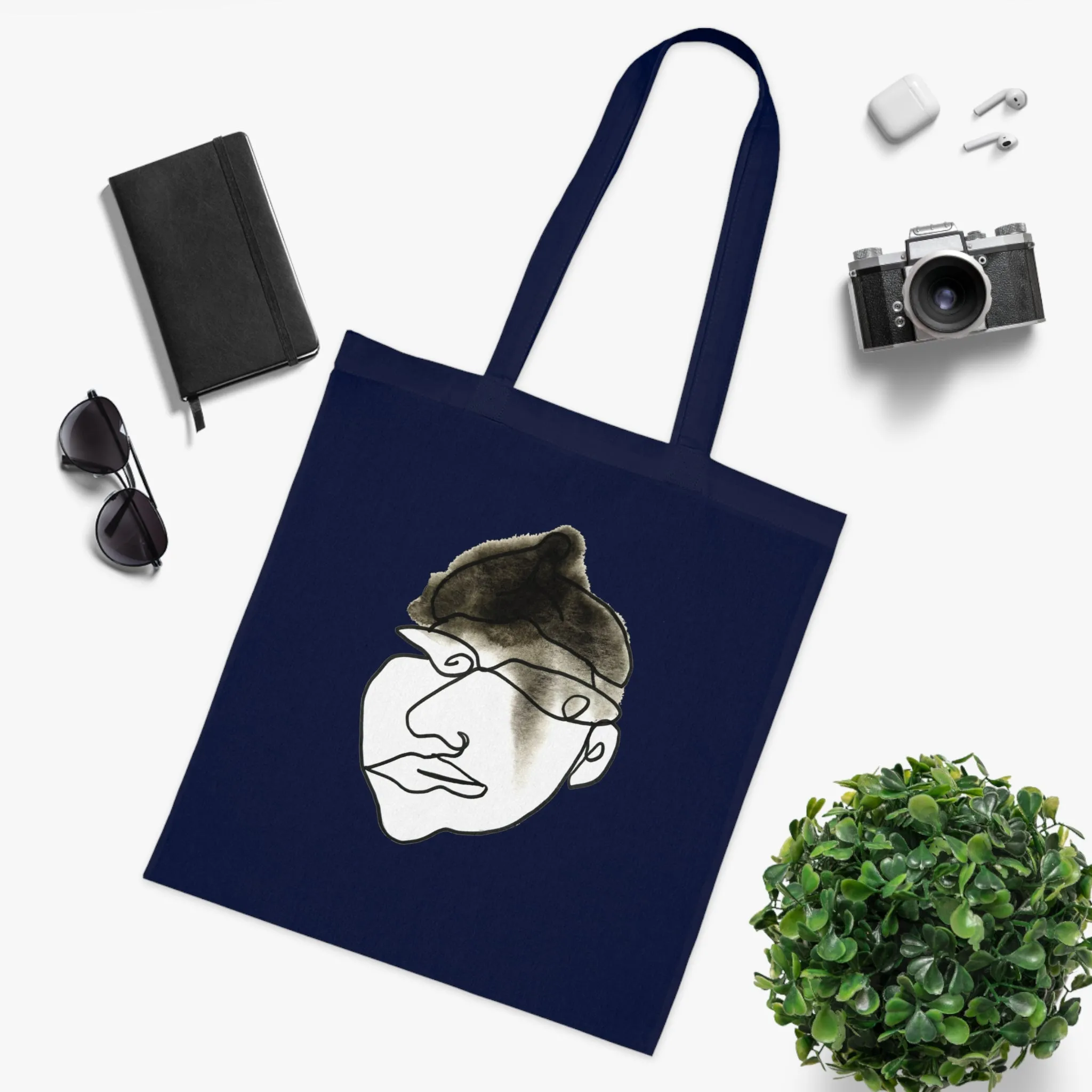 Probe - Versatile 100% Cotton Tote: Vibrant Colors, Light & Practical