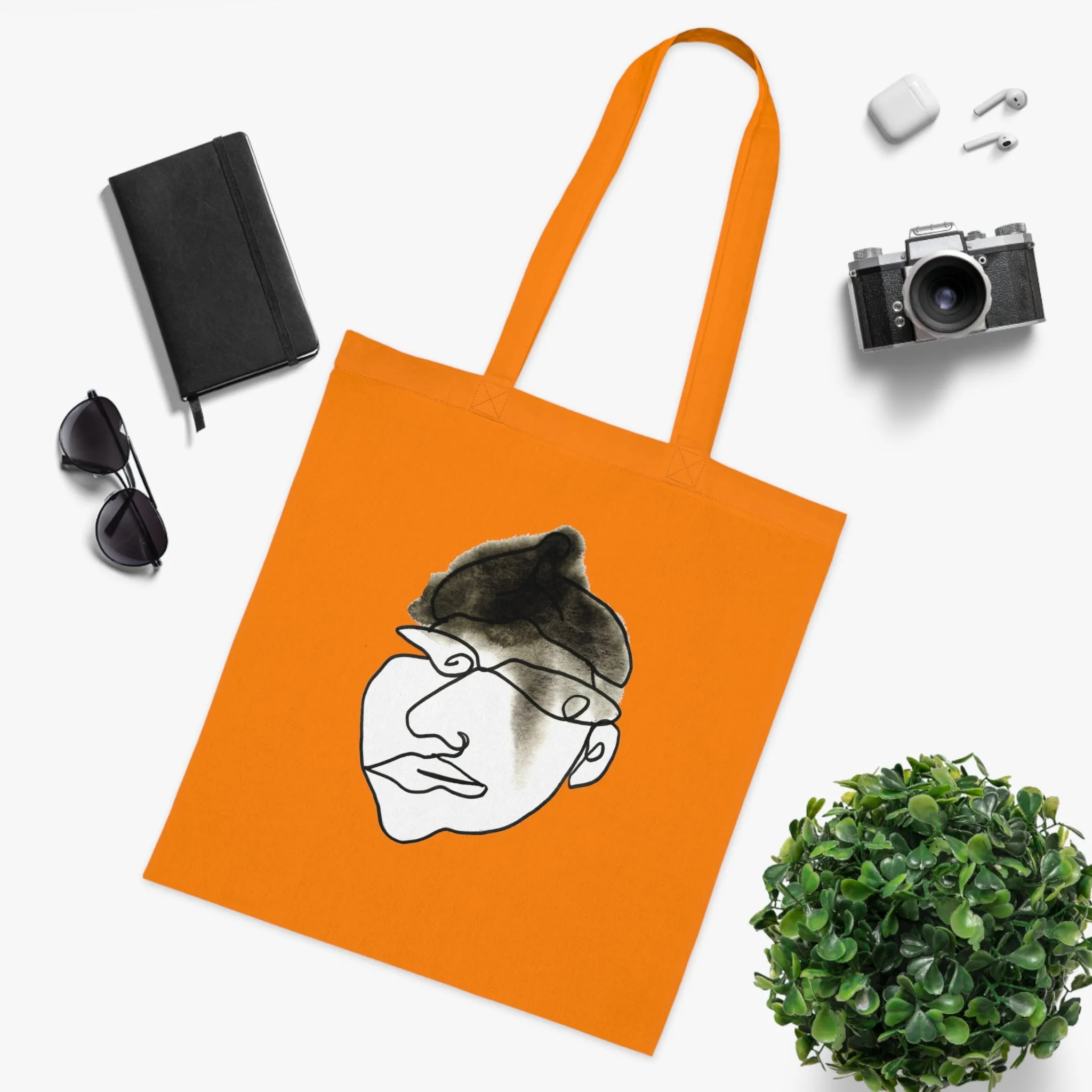 Probe - Versatile 100% Cotton Tote: Vibrant Colors, Light & Practical