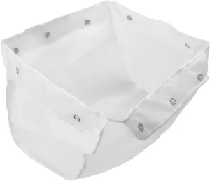 QQZ Fryer Oil Filter Bag, Bag Only, For Fryer Filter Fry Oil also Suitable for 70 lb Polishing Oil
