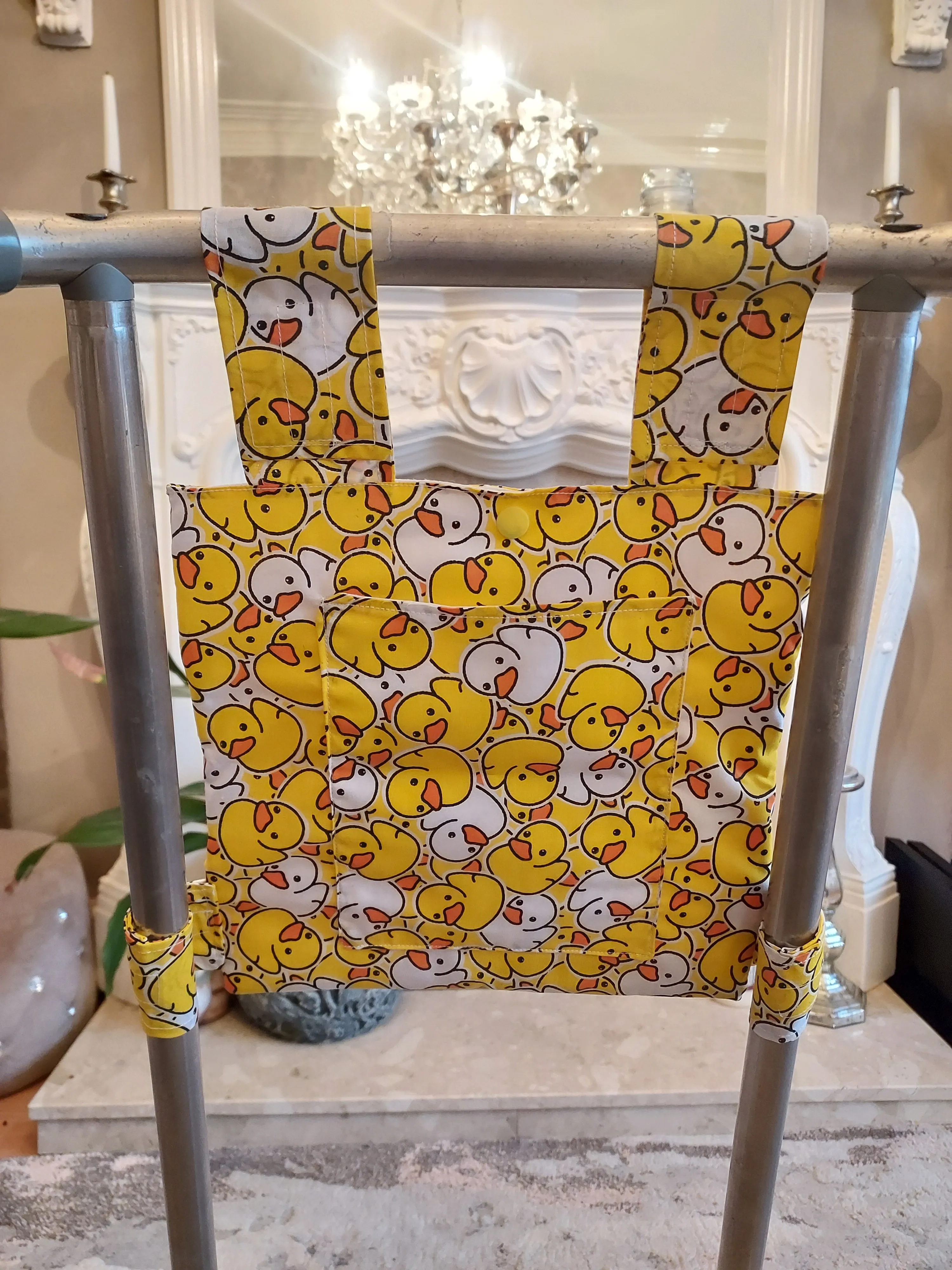 Quack Quack Zimmer frame bag, walking frame bag, accessories, walking aid, handmade, bag, storage