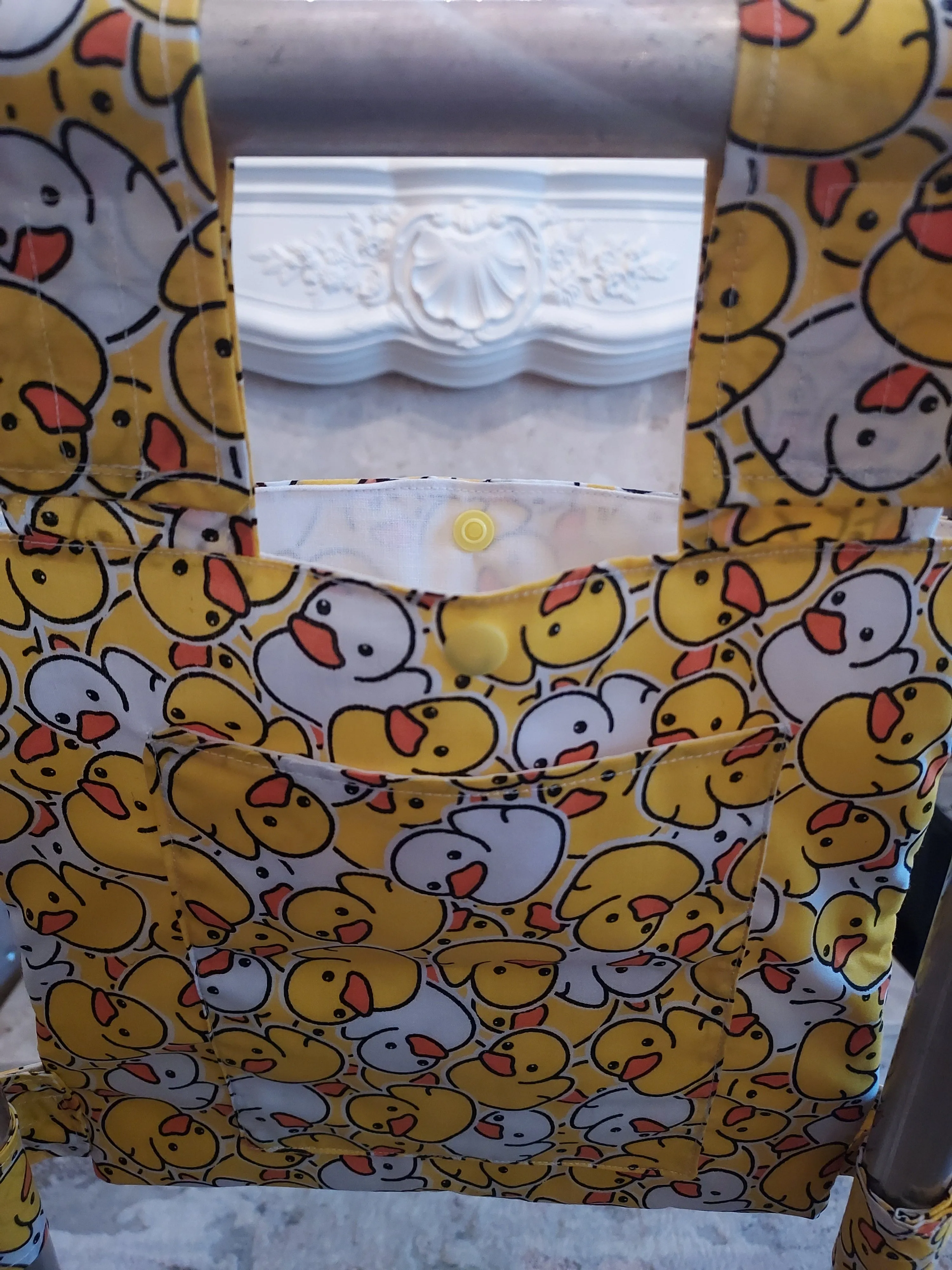 Quack Quack Zimmer frame bag, walking frame bag, accessories, walking aid, handmade, bag, storage