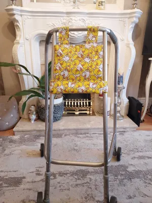 Quack Quack Zimmer frame bag, walking frame bag, accessories, walking aid, handmade, bag, storage