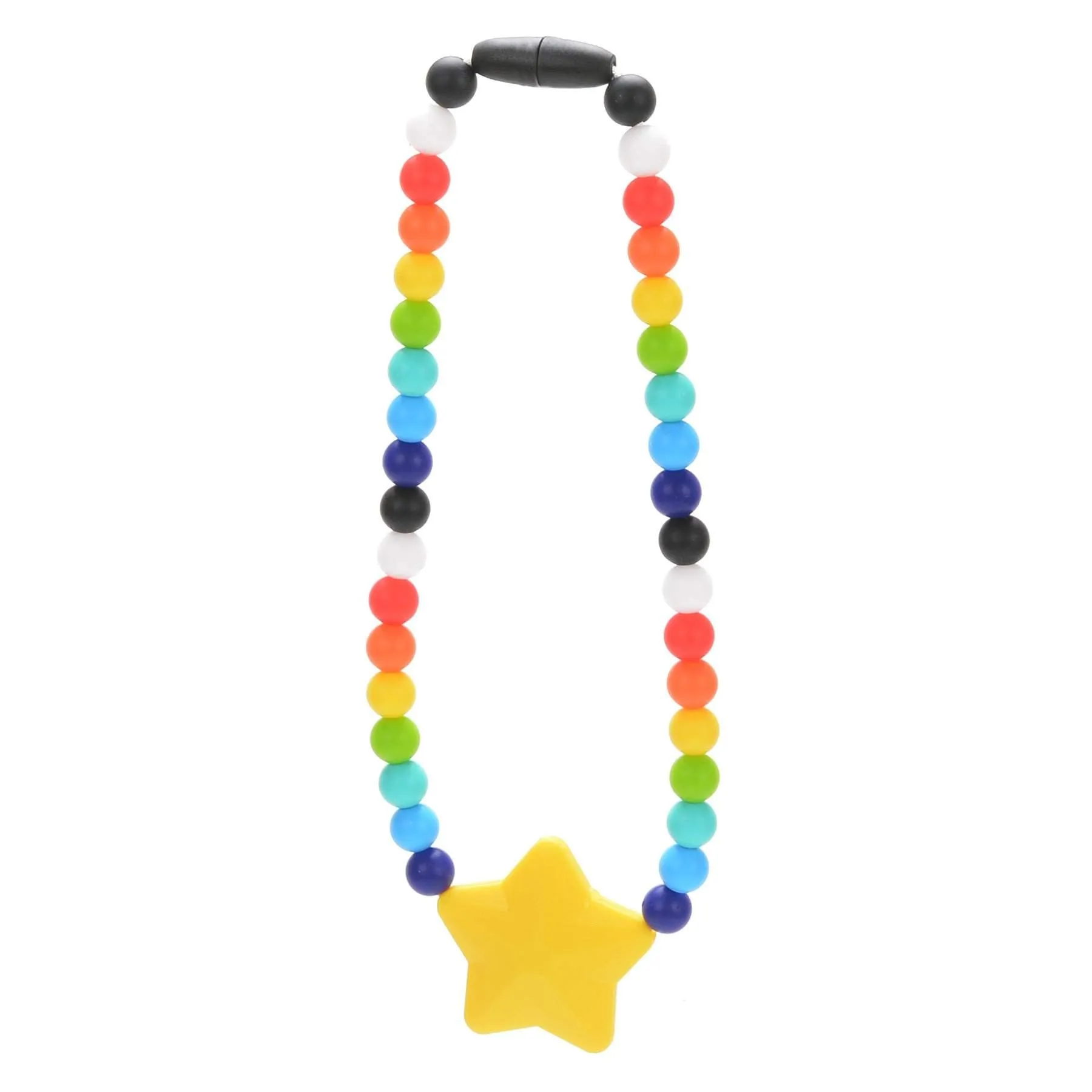 Rainbow Star Baby Carrier Teether Toy