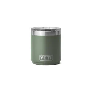 Rambler 10 oz Stackable Lowball - Camp Green