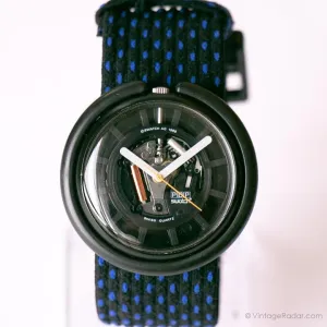 RARE 1988 Swatch Pop BB108 RED LIGHTS Watch | Collectible 80s Pop Swatch